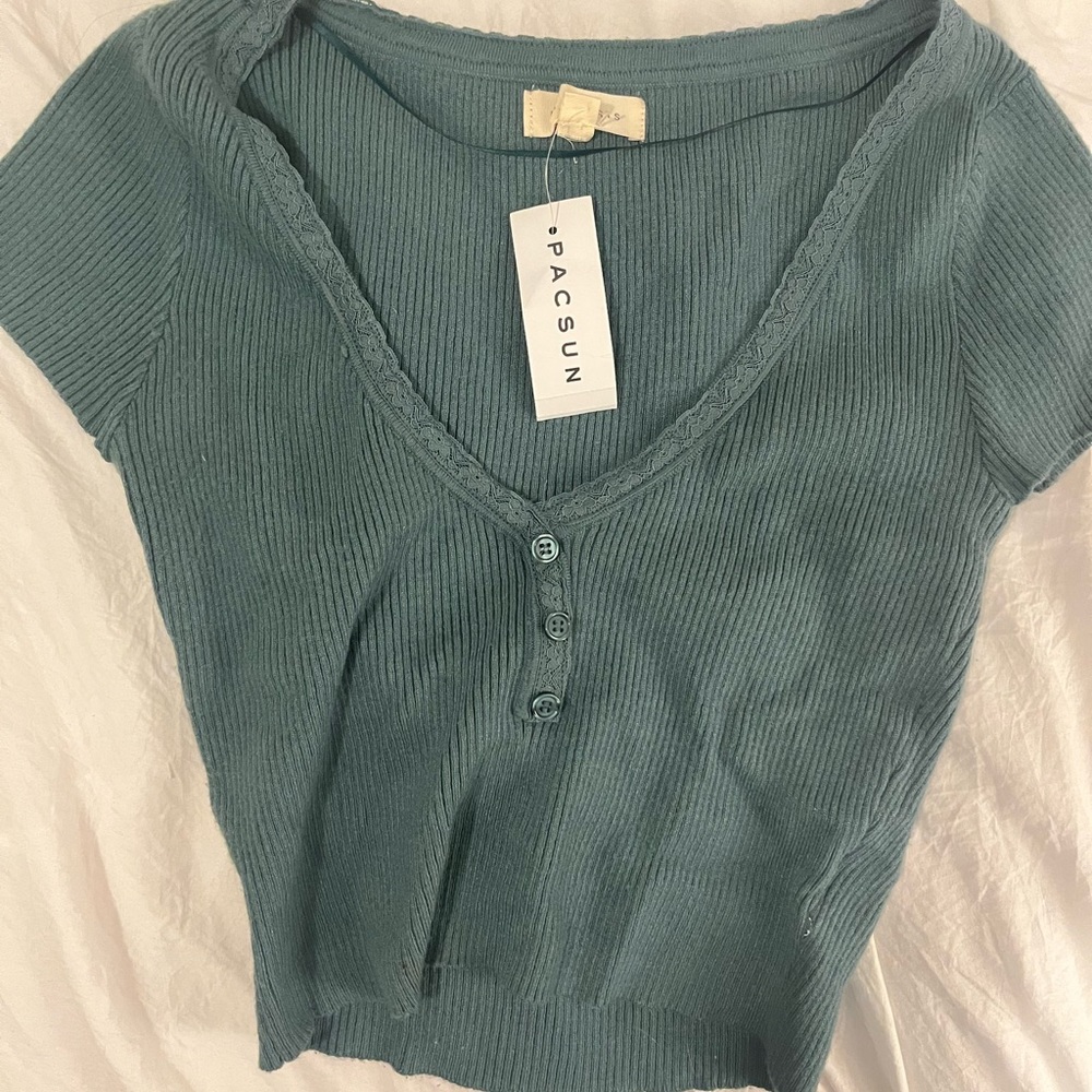Pac-sun Green Top